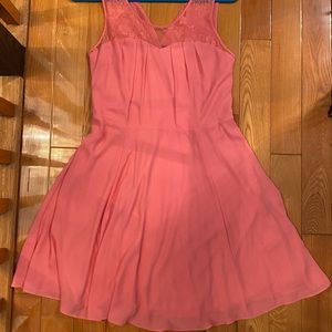 Express pink mini dress